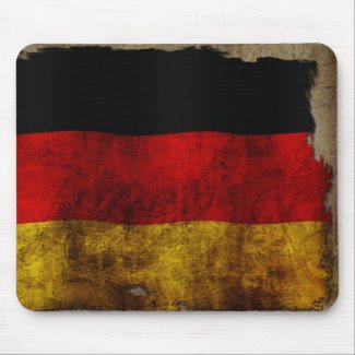 German Flag - Vintage Mousepad