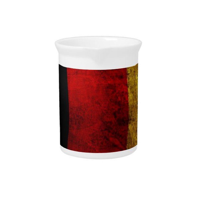 German Flag - Vintage Pitcher (Front)