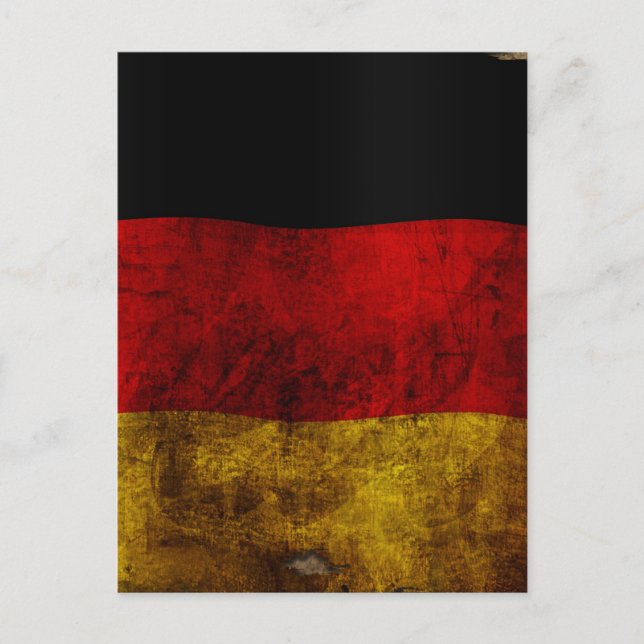 German Flag - Vintage Postcard (Front)