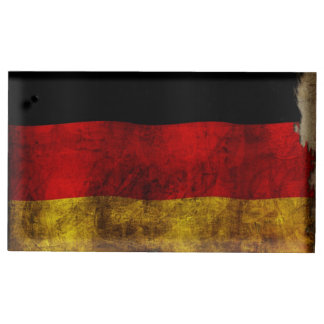 German Flag - Vintage Table Number Holder