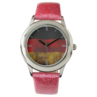 German flag - Vintage… Wrist Watch