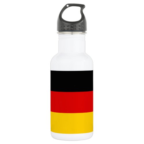 German flag water bottle