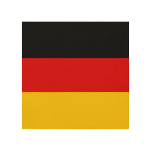 German flag wood wall art