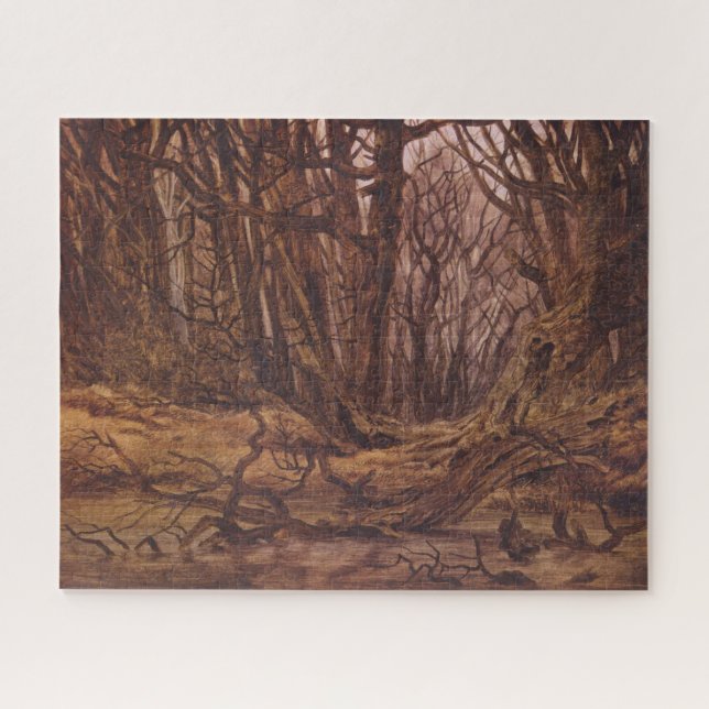 German Forest in the Fall Season Jigsaw Puzzle (Horizontal)