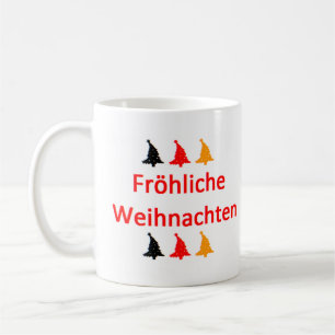 german frohliche weihnachten coffee mug