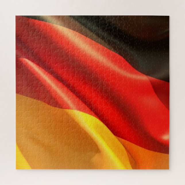 German Germany Deutschland flag red/black/yellow Jigsaw Puzzle (Vertical)