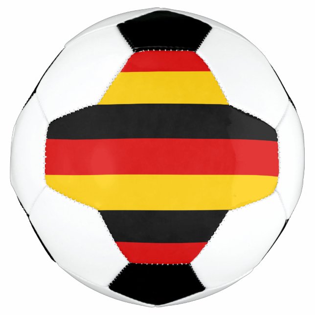 German  Germany Flag Soccer Ball (Front)