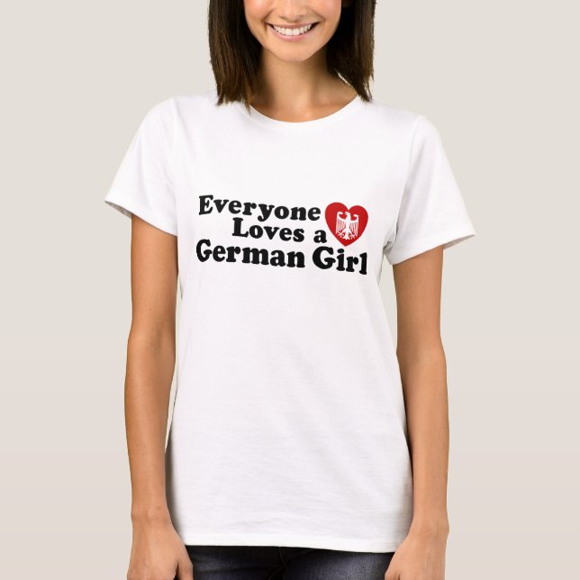 German Girl T-Shirt (Front)