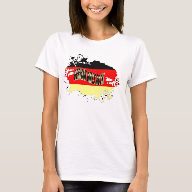 GERMAN GIRLS ROCK T-Shirt (Front)