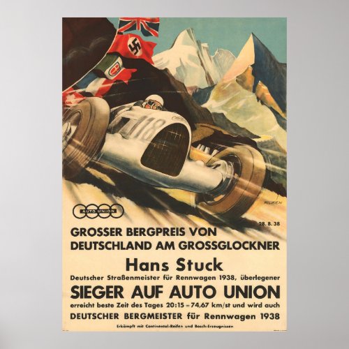 German Grand Prix Poster