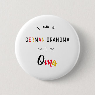 German Grandma / Oma Button