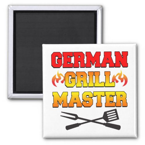 German Grill Master Magnet