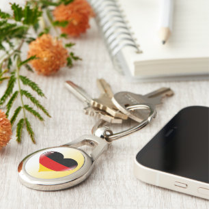 German heart keychain