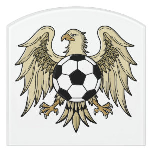 German Heritage Eagle Coat of Arms Door Sign
