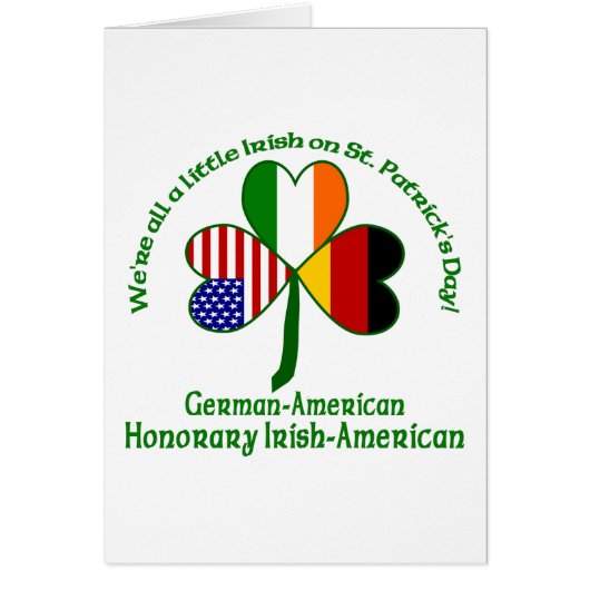 German Honorary Irish Cards (Front)