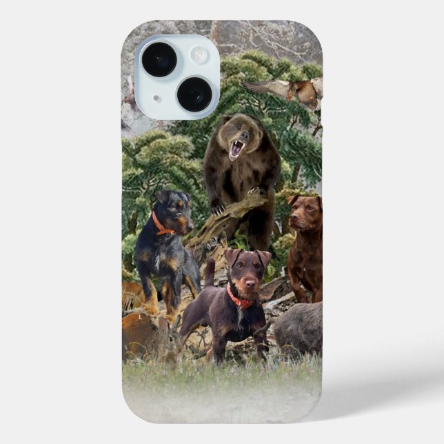 German Hunting Terrier, Jagdterrier Case-Mate iPhone Case (Back)