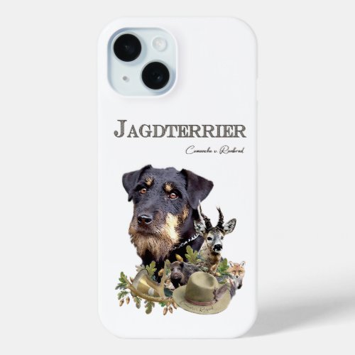 German Hunting Terrier Jagdterrier iPhone 15 Case