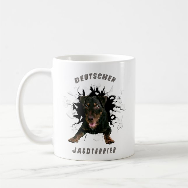 German Hunting Terrier (Jagdterrier)   Coffee Mug (Left)