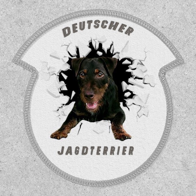 German Hunting Terrier (Jagdterrier)  Patch (Front)