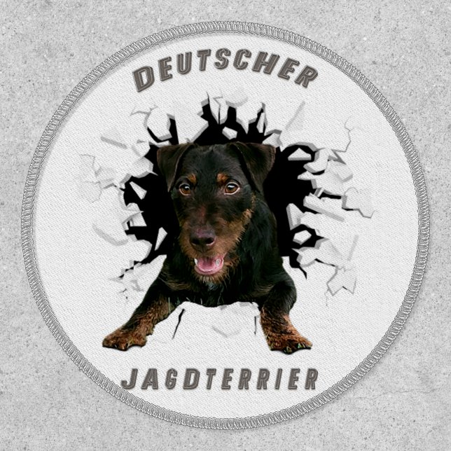 German Hunting Terrier (Jagdterrier)   Patch (Front)