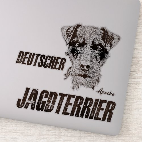 German Hunting Terrier Jagdterrier   Sticker