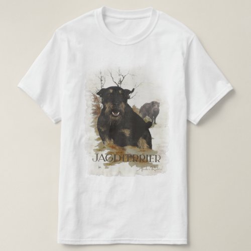 German Hunting Terrier Jagdterrier  T_Shirt