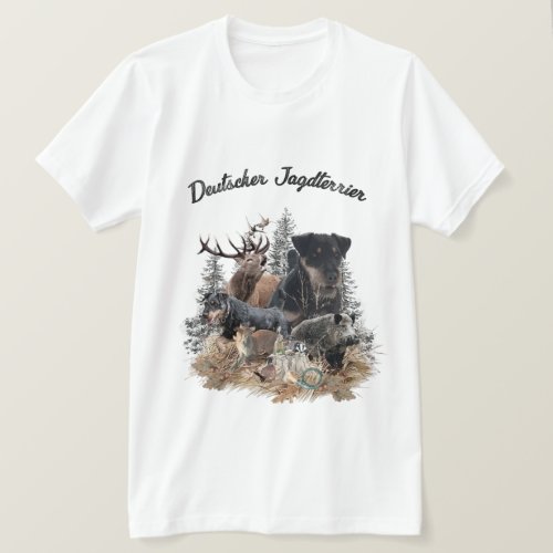 German Hunting Terrier Jagdterrier   T_Shirt