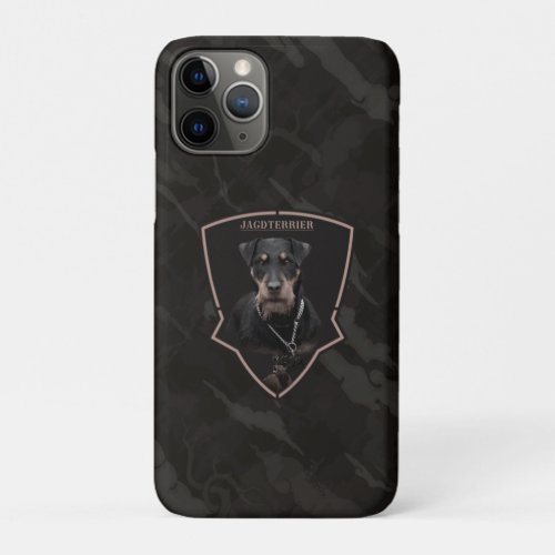 German Hunting Terrier Jagdterrier  T_Shirt Truc iPhone 11 Pro Case