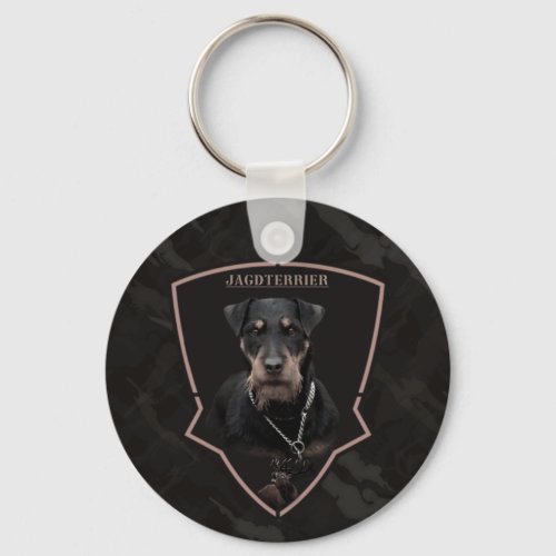 German Hunting Terrier Jagdterrier T_Shirt Truc Keychain