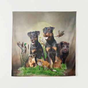 German Hunting Terrier (Jagdterrier) Tapestry