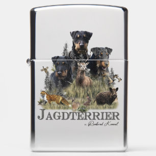 German Hunting Terrier (Jagdterrier) Zippo Lighter