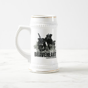 German Hunting Terrier, The Jagdterrier , Art  Beer Stein