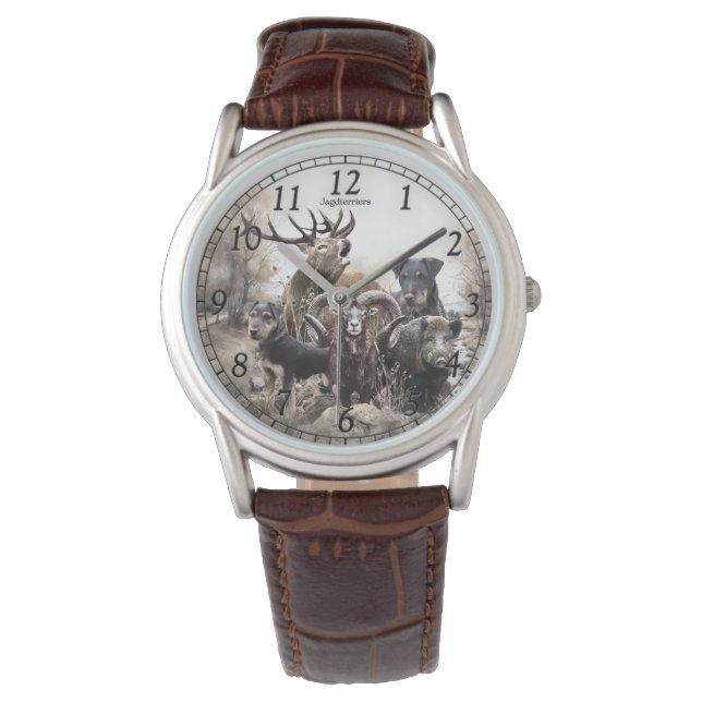 German Hunting Terrier, The Jagdterrier , Art  Watch (Front)