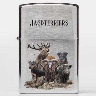 German Hunting Terrier, The Jagdterrier , Art Zippo Lighter