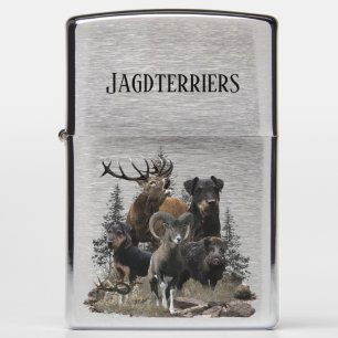German Hunting Terrier, The Jagdterrier , Art  Zippo Lighter