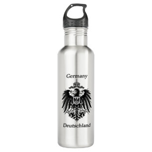 German Imperial Eagle Stainless Steel Water Bottle