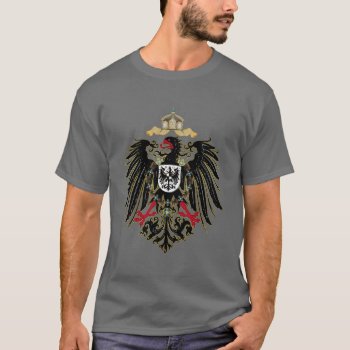 German Imperial Eagle T-shirt by GrooveMaster at Zazzle
