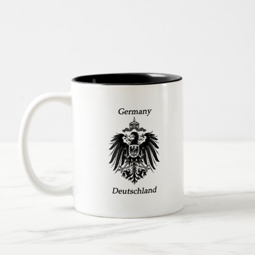 German Imperial Eagle Two_Tone Coffee Mug