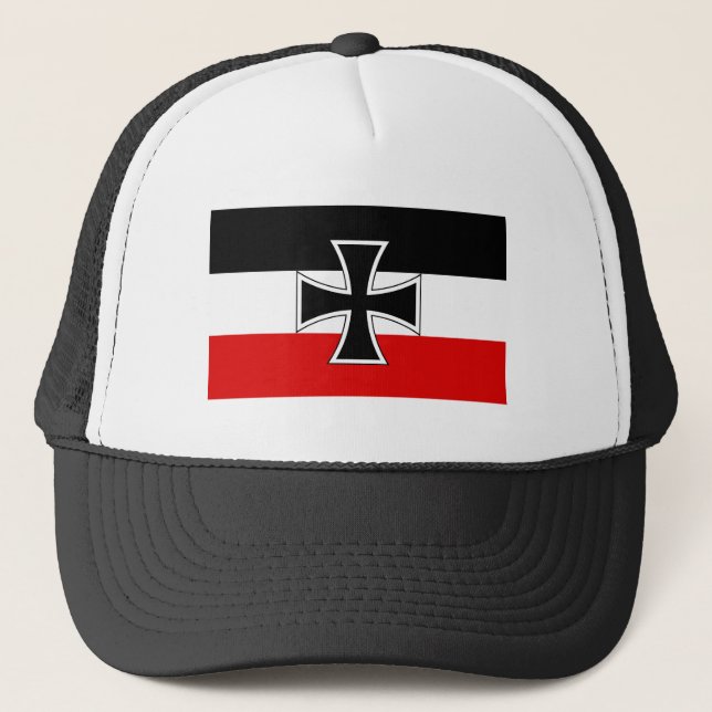 German Imperial Flag Trucker Hat (Front)