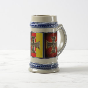 German, Iron cross, cross of iron, Germany Beer Stein
