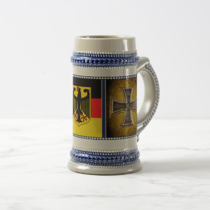 German, Iron cross, cross of iron, Germany Beer Stein