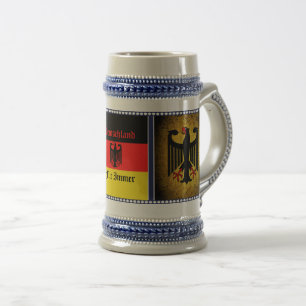 German, Iron cross, cross of iron, Germany Beer Stein