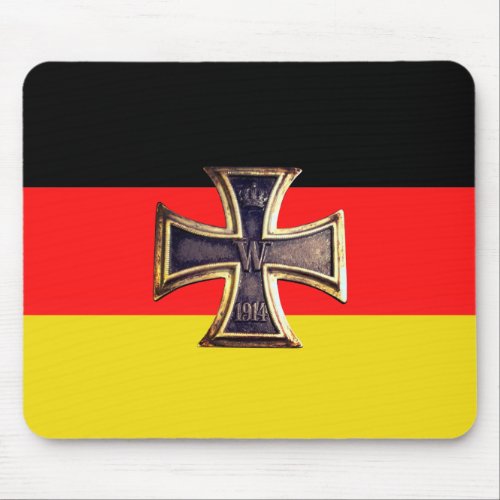 German Iron Cross of German flag Germany Mouse Pad