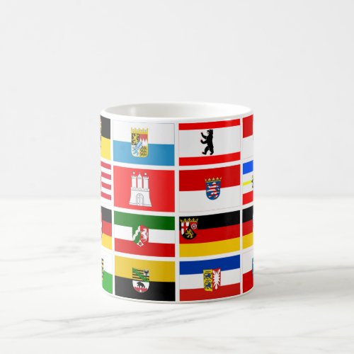 German Laender State Flags Coffee Mug