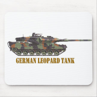 GERMAN LEOPARD TANK. MOUSE PAD