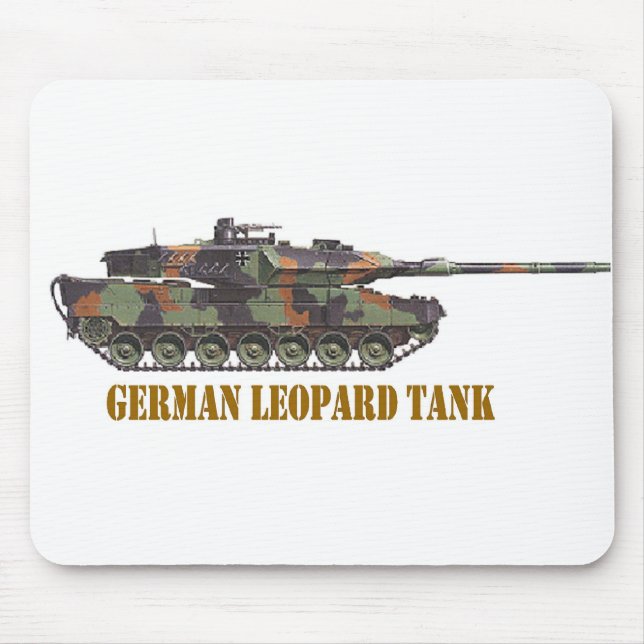 GERMAN LEOPARD TANK. MOUSE PAD (Front)