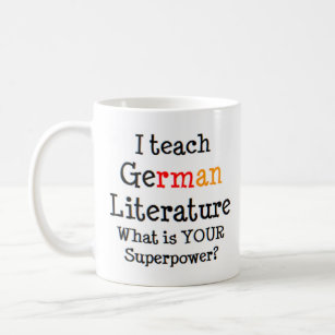 german literature teach coffee mug