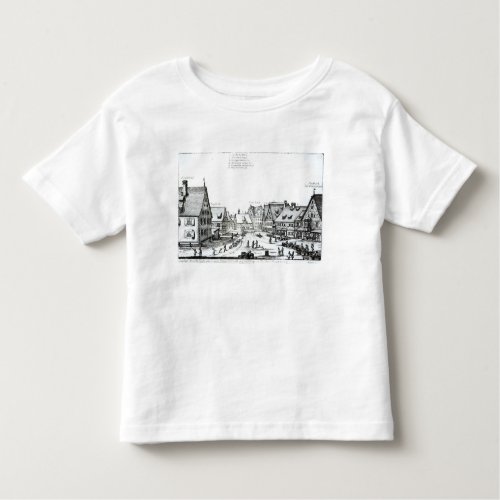 German Market town 1704 Toddler T_shirt