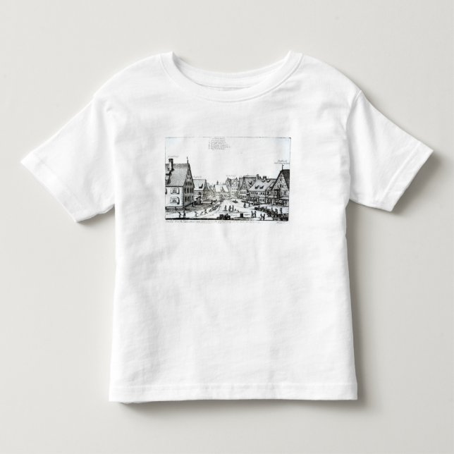 German Market town, 1704 Toddler T-shirt (Front)