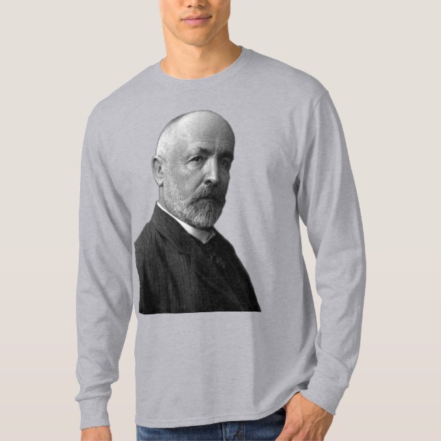 German Mathematician Georg Cantor T-Shirt (Front)